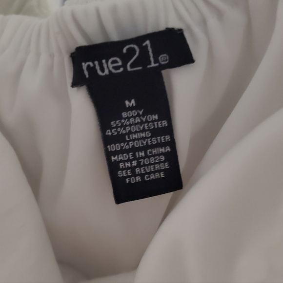 💕 Country Chic 💕 White Flowy Dress - Picture 4 of 4